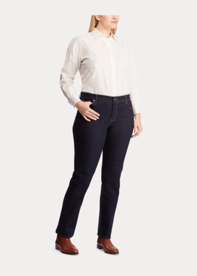 Women's Ralph Lauren Slimming Modern Curvy Jeans | 607195NTQ